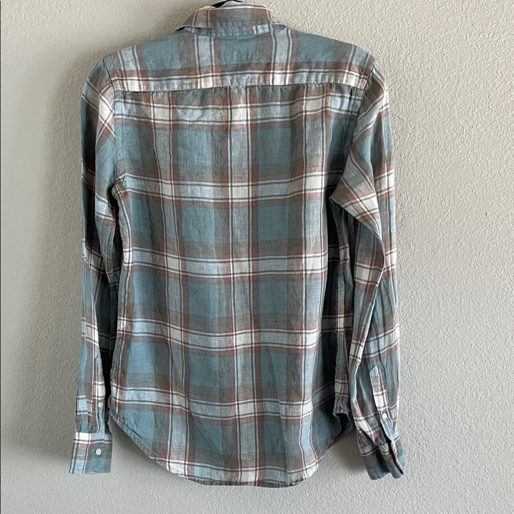 Polo by Ralph Lauren Blue Plaid Women’s Shirt - Picture 2 of 5